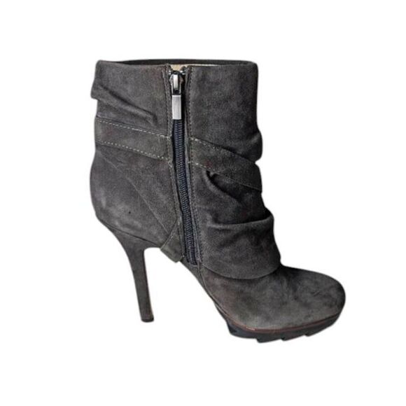BOUTIQUE 9 Olita Suede Strappy Ankle Boot Size 10M - Picture 6 of 7